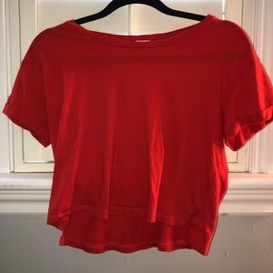 red garage tee